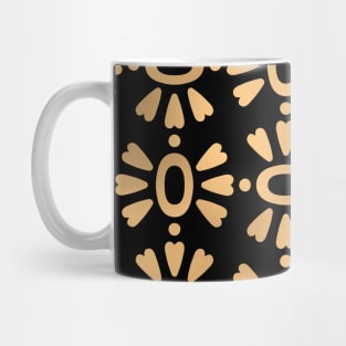 Cute Gold flower pattern design Mug